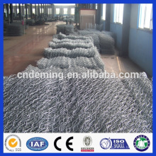 Boîtes gabion galvanisées à haute teneur en zinc / gabions revêtues de PVC Paniers / cage en pierre